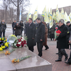 Народники Днепродзержинска приняли участие в митинге ко Дню Соборности